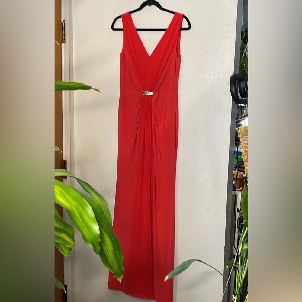 Lauren Ralph Lauren Red Prom Dress